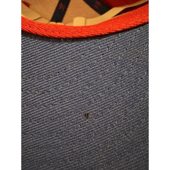 KU Adidas NCAA Kansas University Jayhawks Wool Crimson Blue Hat Fitted‎ 7 3/4 - Picture 15 of 16